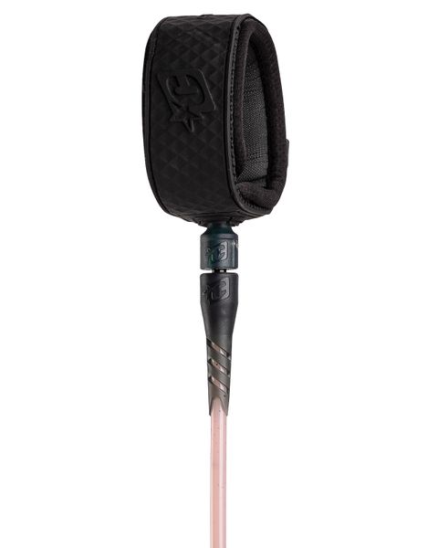Creatures Comp 6 Surfboard Leash - Dirty Pink Speckle Black