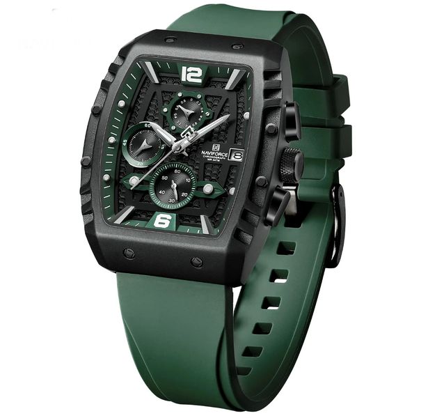 NAVIFORCE Men Green, Black Leisure