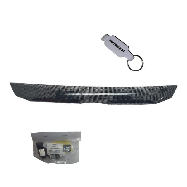 Ford Figo Bonnet Guard 2010-2016 &amp; MotoMarket Keyring
