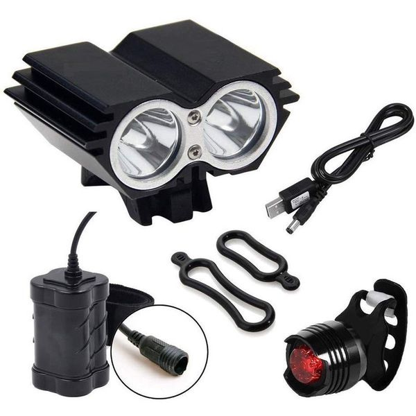 Solsave Waterproof, Rechargeable Bicycle Headlight – DY-H010