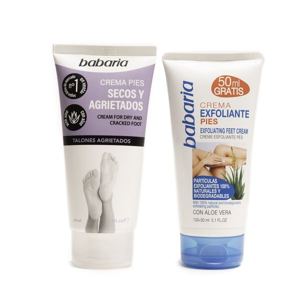 Cream for Dry and Cracked Feet &amp; Exfoliating Foot Cream
