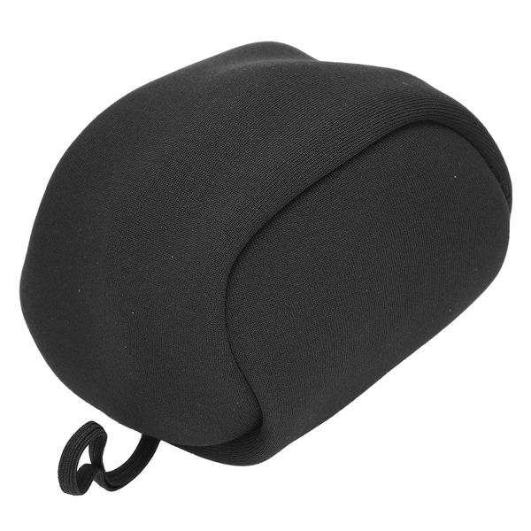 Fishing Reel Cover Compatible with Polyester Baitcasting Reel Black