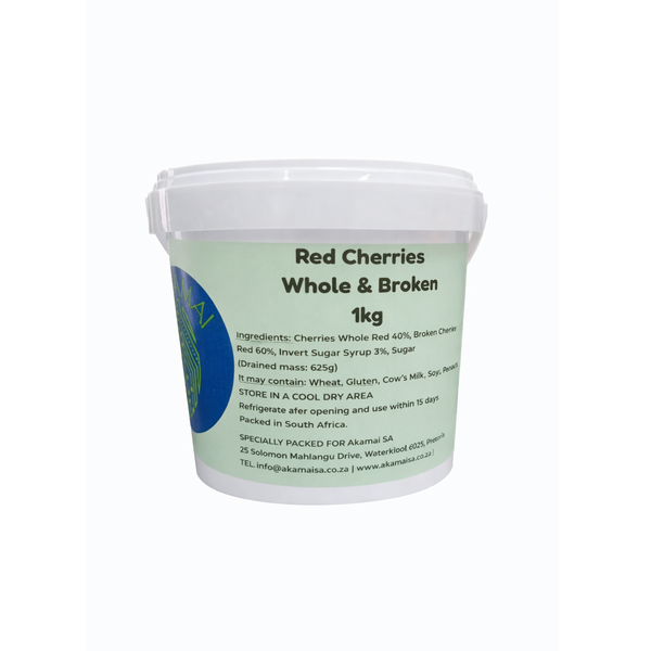 Akamai - Red Cherries Whole and Broken 1kg