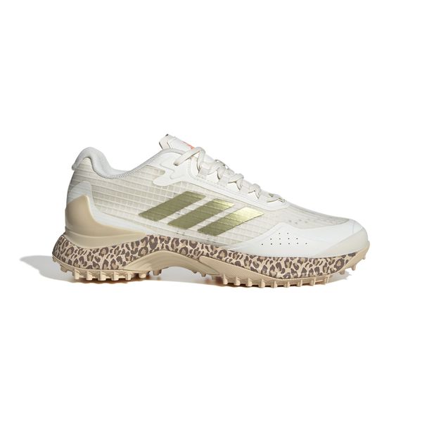 adidas Women's Fabela X 2 Field Hockey Boots - Off White/Gold Metallic