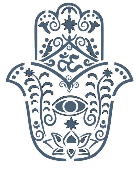 Hamsa Fatimas Stencil (Large)