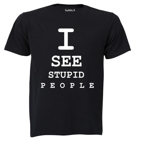 Mens - T-Shirt - Black image