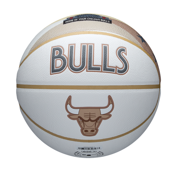 Wilson NBA Team City Edition Collector Basketball - Chicago Bulls