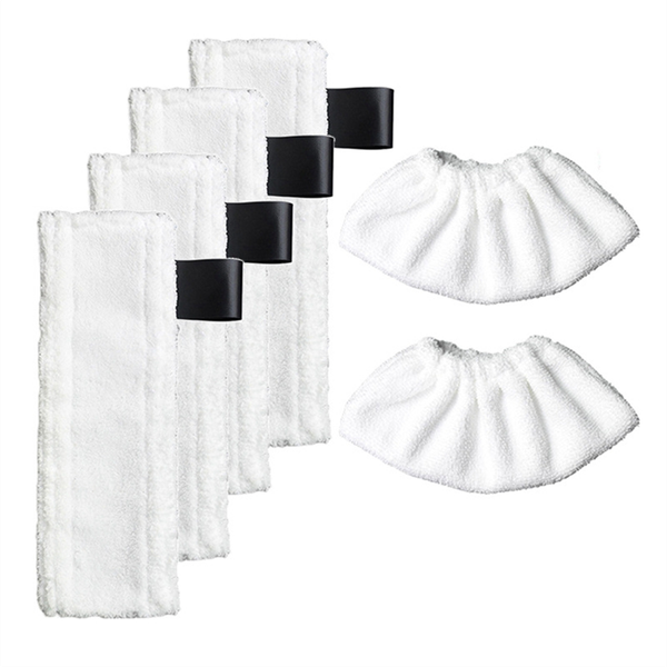 6PCS Replacement Steam Cleaner Floor Mop Cloth for Karcher SC2 SC3 SC4 SC5