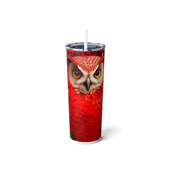 Red Owl 600ml Tumbler