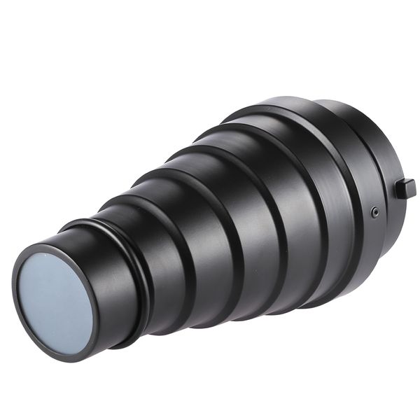 Metal Conical Snoot, 5Pieces Filters, Bowens Mount
