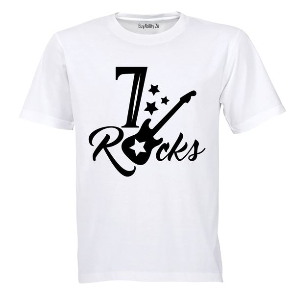 7 Rocks - Kids T-Shirt (White)