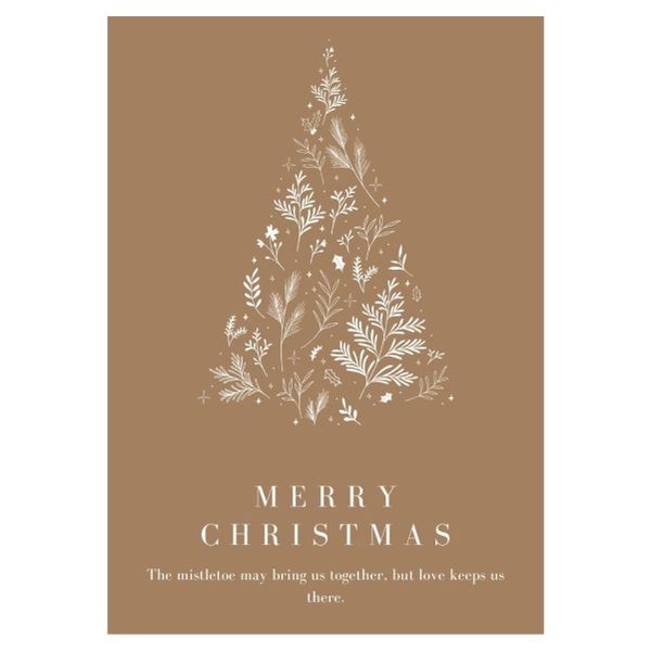 Merry Christmas Mistletoe - A1 Poster