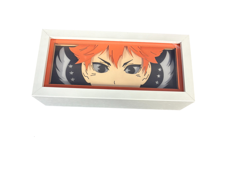 Hinata Inspired Shadow Box light Haikyu