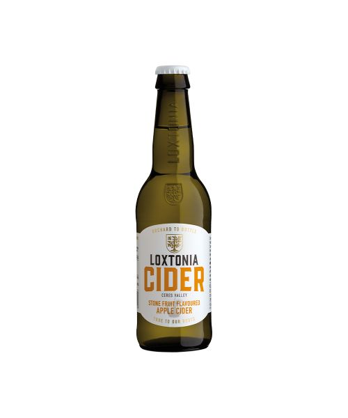 Loxtonia Stone Fruit Apple Cider - 24 x 340 ml Bottles