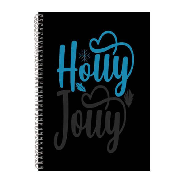 olly Jolly Notebook Festive Gift Idea A4 Notepad 135