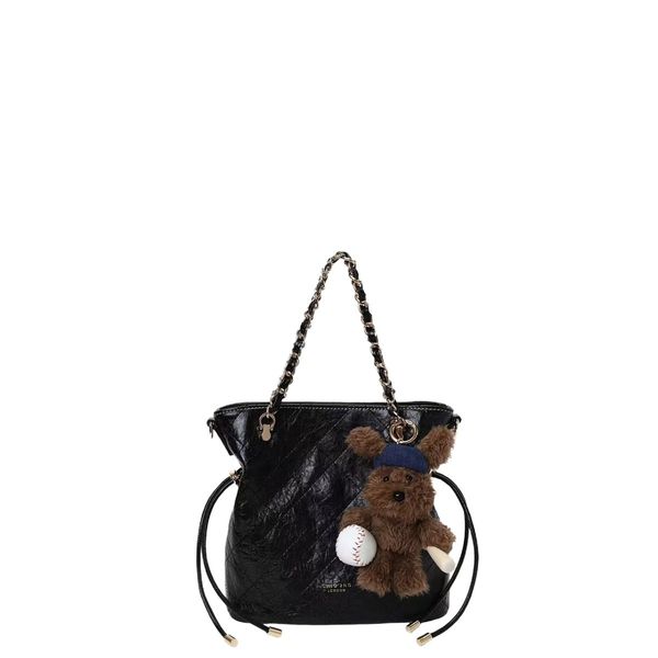 London Afternoon Diamond Grid Hand-Held Shoulder Crossbody Bag