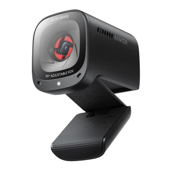 Anker PowerConf C200 Webcam with AI stereo mics Black