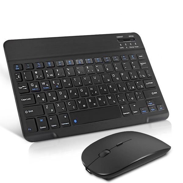 Mini Wireless Bluetooth Smartphone Tablet Keyboard Mouse Combo