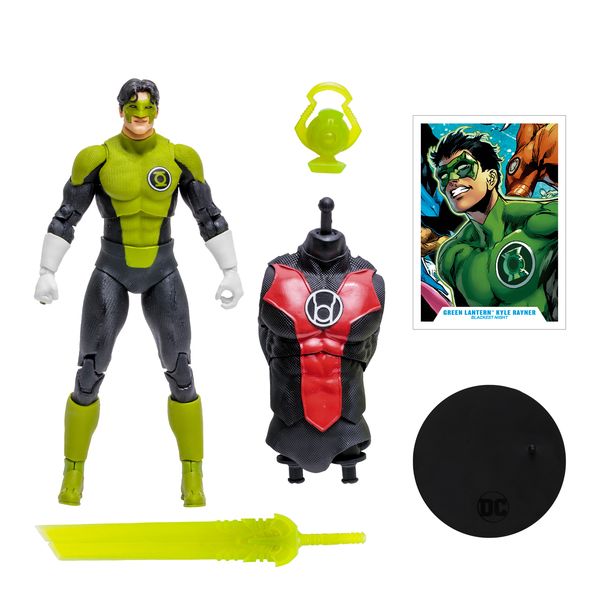 DC Multiverse WV8 Blackest Night Kyle Rayner 7-inch Figure