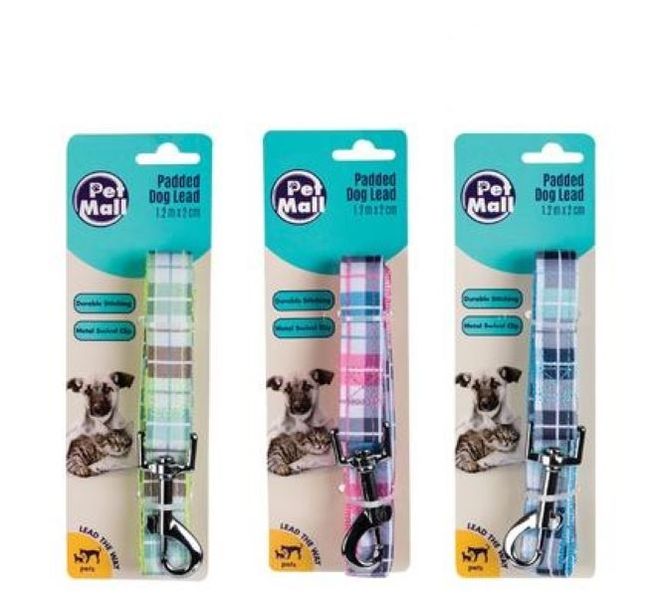 Pet Mall-3x Padded Dog Collars- 1,2m