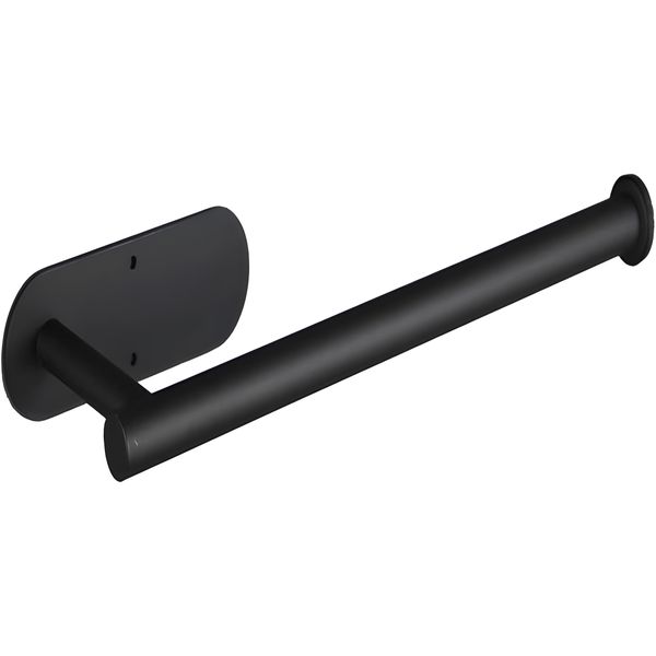 Paper Towel Holder Wall-Mounted Adhesive Kitchen Roll Holder Under Cabinet