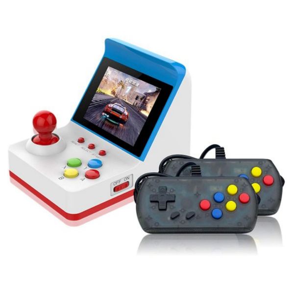 Retro Arcade 360-in-1 Mini TV Handheld Video Game Console with 2 Gamepads