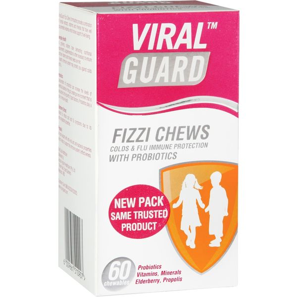 Viralguard Junior Fizzi Chews 60 probitic Nutrilida