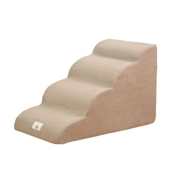 Dog Stairs Gentle Slope Shape Pet Steps Stable Indoor Use Lightweight