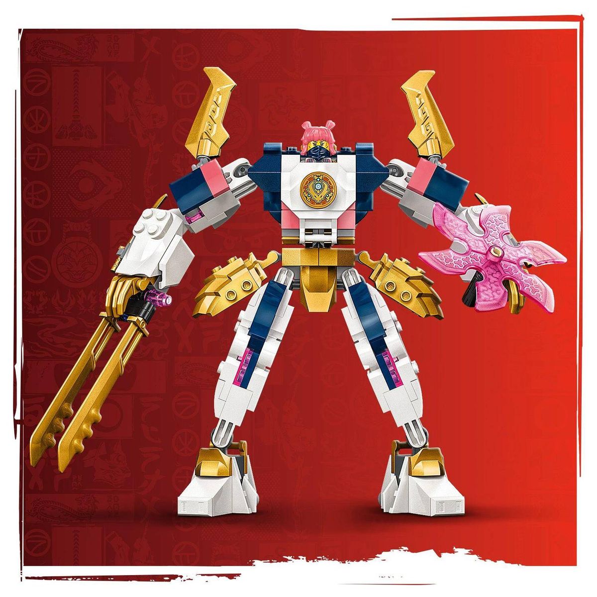 LEGO® NINJAGO® Sora's Elemental Tech Mech 71807 Building Toy Set