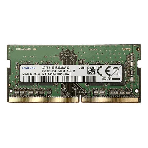 Samsung 8GB DDR4 3200MHz 260-Pin OEM SODIMM Memory Laptop RAM