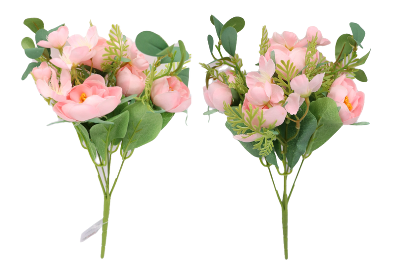 Never Fade Artificial Summer Flowers (Set of 2 ) - Summer Pink