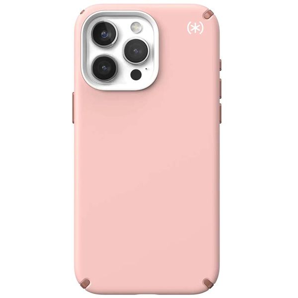 Speck Presidio2 Pro Case for Apple iPhone 15 Pro Max - Pink/White