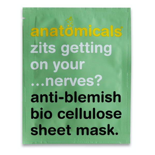 Anatomicals Zits getting on your ... nerves?