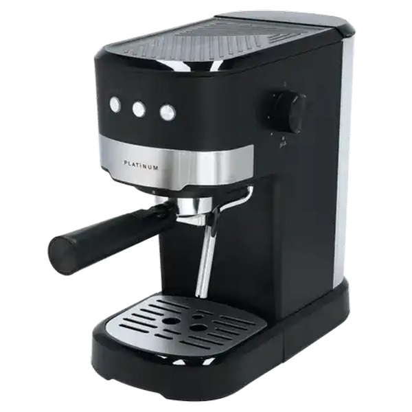 Platinum Espresso Coffee Maker 1100W Quick Heating Perfect Milk Frothing