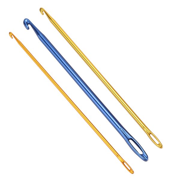 Crochet Hooks Set with Eye Needles for Knitting
