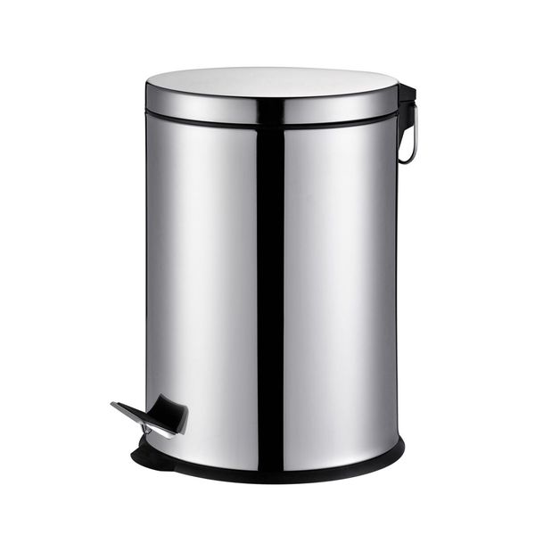 DH - Stainless Steel Waste Paper Pedal Bin - 20Ltr