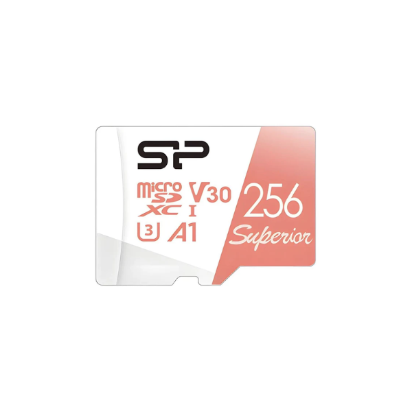 Silicon Power - Superior A1 - 256GB - 4K micro SDXC Memory Card