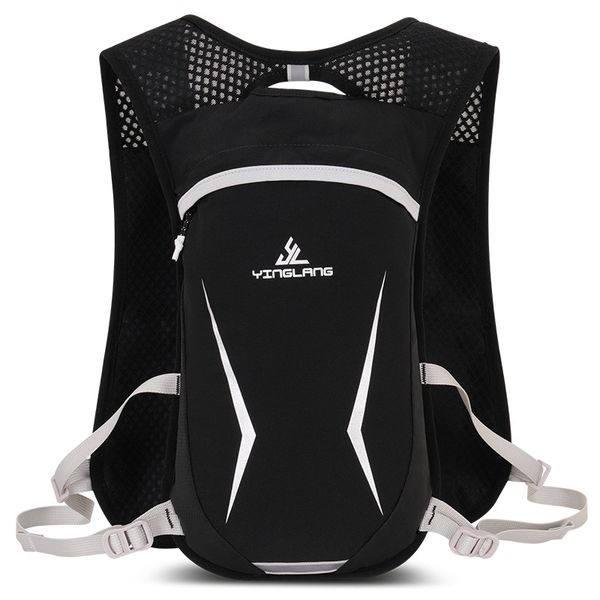 Outdoor Sports Backpack Water Bag Bag Cycling Running Fit Black