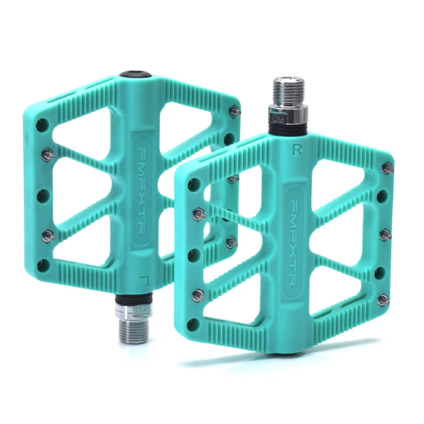 FMFXTR MTB Nylon Fibre Widened Tread Non-slip Pedals Colourful