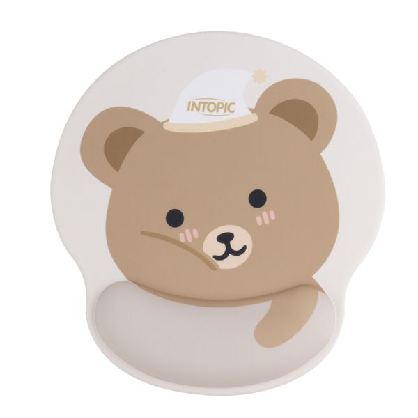 Intopic GL-030 QQ Silly Bear Bracers Mouse Pad