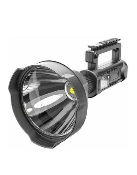 High-Performance Tactical LED Flashlight - Rechargeable Portable Spotlight