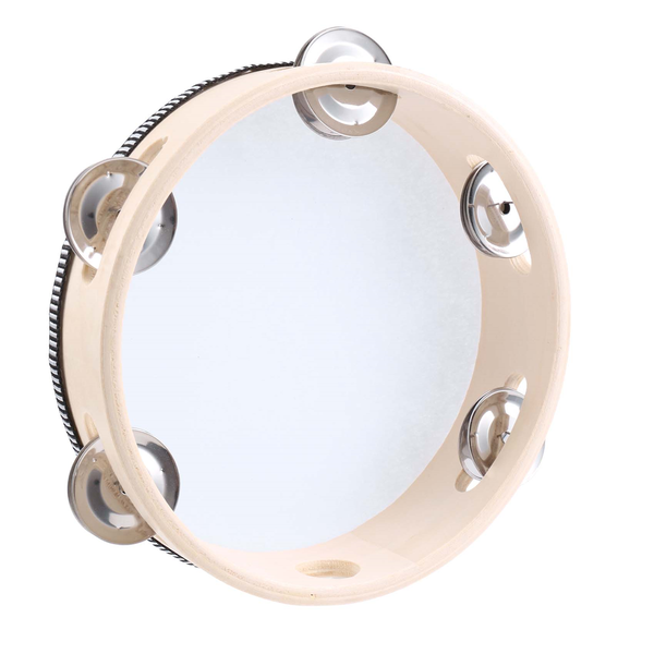 7 inch Musical Tambourine Tamborine Drum Round Percussion Gift