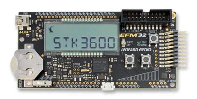 Silicon Labs (EFM32LG-STK3600) Development Kit, EFM32™ Leopard Gecko MCU's