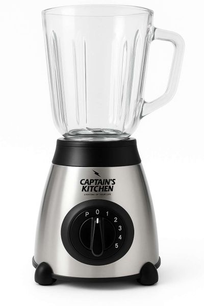 Captains Kitchen - 850W 1.5L Heavy Duty Stainless Steel Blender &amp; Grinder