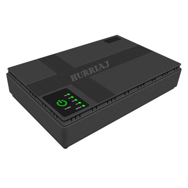 Hurriaj 8800mAh Mini UPS Backup Power Supply Multi-Voltage Output