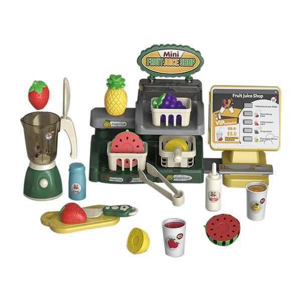 Jeronimo Blender and Fruits Shop Counter Play Set