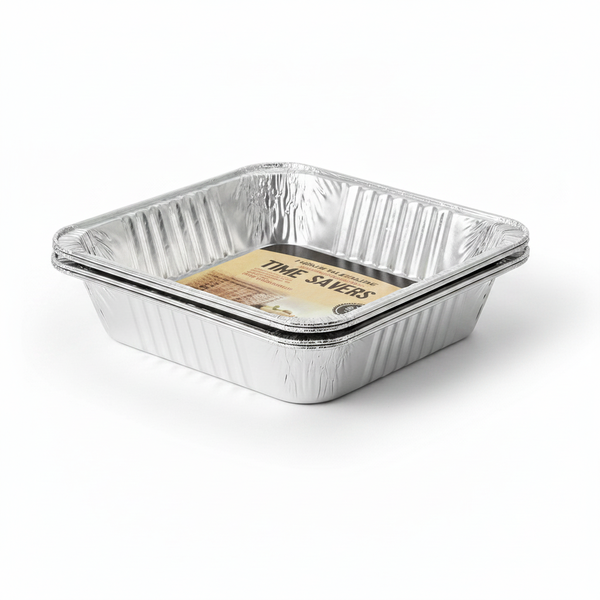 Home N Leisure Aluminium Baking Pan 2 Piece Set - 2 Pack