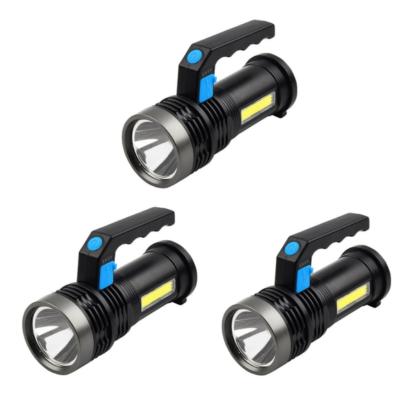 Outdoor Multi-Function LED COB Hand Lamp - Box of 3 Units