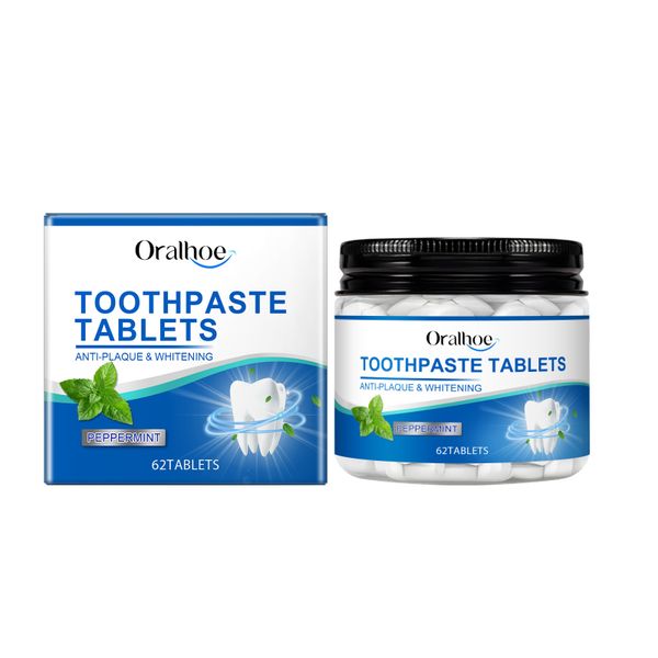 Mint Breath Freshening Toothpaste Tablets Dental Protection