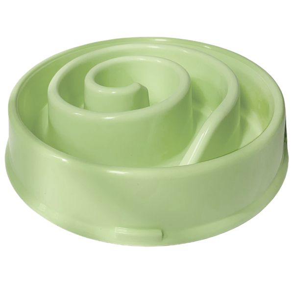 Happy Hunting Slow Feeder Pet Bowl – Green image